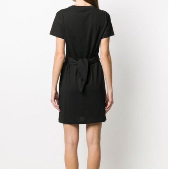 NWOT Rag & Bone wrap front T-shirt dress Sz XS - Picture 4 of 8